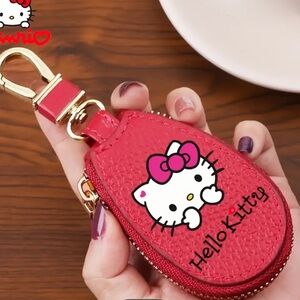 Sanrio Hello Kitty Red Multifunctional Keychain NWOT